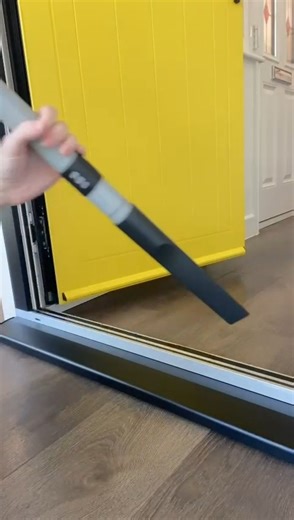 A few top tips for keeping your PVCu door looking like new: ⭐Never use anything abrasive – even cream cleaners are mildly abrasive. Using abrasives will scratch the surface, which will trap the dirt. ⭐By regularly vacuuming the frames, openings and seals, you can avoid dirt building up and discolouring or damaging your door. Regular vacuuming can save time too, as it will mean you’ll need to use soap and water less often to clean them. ⭐Handles should be lightly lubricated (twice a year) with a 