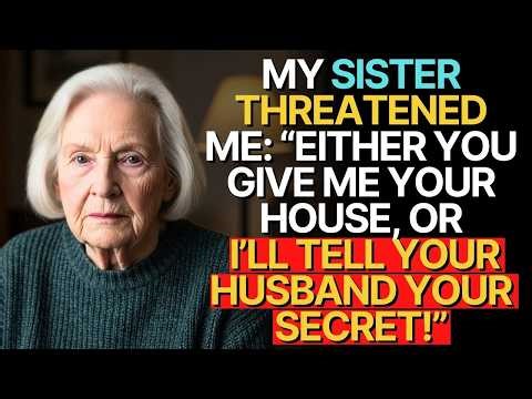 MY SISTER THREATENED ME: “EITHER YOU GIVE ME YOUR HOUSE, OR I’LL..👵🥀 A TRUE STORY ABOUT THIS GRANDMA