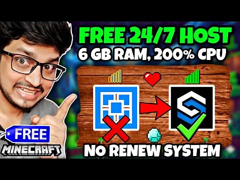 How To Make Free 24/7 Minecraft Server like ATERNOS | Best Free 24/7 Minecraft Server Hosting❤️