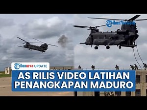 Militer AS Rilis Rekaman Latihan Tangkap Maduro, Simulasi Operasi Disaksikan Donald Trump