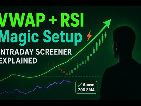 Free Intraday Screener Secret Smart Strategy #intradaytrading #vwapstrategy #intradaytrading