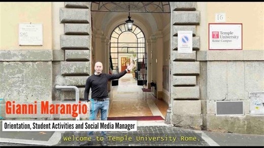 Temple University Rome - Campus Tour | Temple University Rome