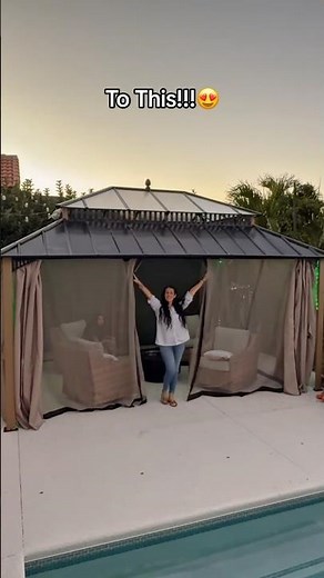 Weekend Project Gone Wild | DIY SUNJOY Kingston 12×16 Gazebo Reveal