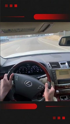 The 2012 Lexus LS 460 Floats Down the Road, But It Ain't Slow. #nbcr #lexusls460
