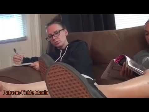 Best Friend is jealous of her bestie's giigle feet