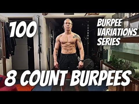 #4 100 8 Count Burpees "Unbroken" | 200 Pushups | Burpee Variations Library