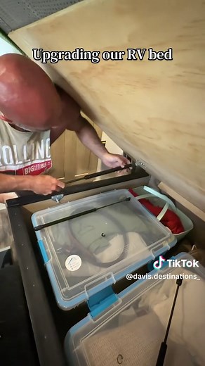 RV Bed Lift Made Easy: Install 150lb Rated Springs