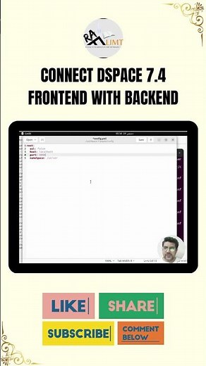 Connect DSpace 7.4 Frontend with Backend