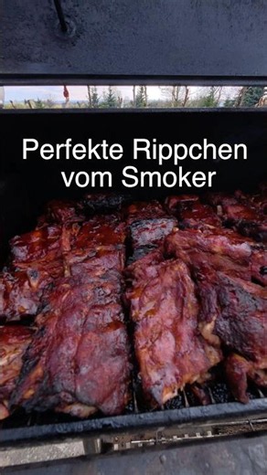 Die perfekten Spareribs im Smoker #smocking #grill #barbecue #Spareribs