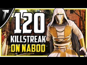 Star Wars Battlefront 2 Darth Revan 120 Killstreak (Naboo)