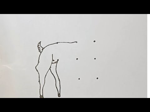 How to Draw a Deer with Dots | Dot Art Technique