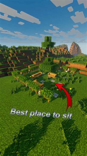 Easy Minecraft Garden Idea in 20 Seconds! 🌿✨ #Shorts
