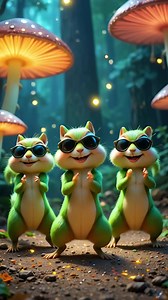 311K views · 3.9K reactions | Groovy Green Chipmunks” | TikTik Kids | Facebook