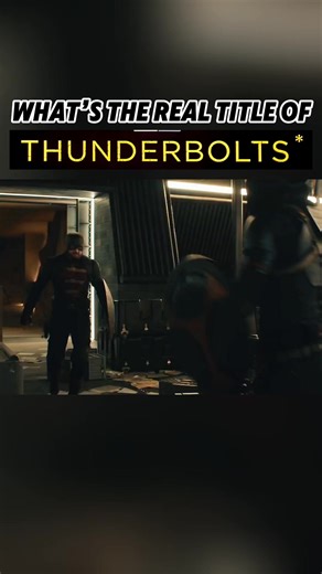 What is the REAL title of THUNDERBOLTS #thunderbolts #bucky #buckybarnes #wintersoldier #thewintersoldier #sebastianstan #deadpoolandwolverine #marvel #marvelcomics #avengers #mcu #marvelmovies #avengersendgame #marvelstudios #avengersinfinitywar #marvelcinematicuniverse #ironman #tonystark #yelenabelova #captainamerica #blackwidow #natasharomanoff #sentry #usagent #johnwalker #avengersdoomsday | Yanni’s Nerdverse