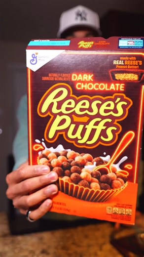 Have you tried the new Dark Chocolate @reesespuffs ? #foodreview #cereal #reeses #foodie | KingSchratz
