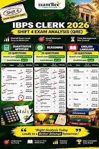 IBPS Clerk Prelims 2026 Shift 4 Analysis (10th Oct) 🔥 | Exam Review, Difficulty & Good Attempts