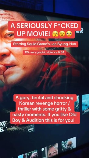 SUCH A BRUTAL, BRILLIANT FILM! 😵 Have you seen this violent cult classic? 🍿 I SAW THE DEVIL (2010) When his pregnant fiancee is murdered, secret service agent Soo-hyun sets out to seek revenge. He identifies the killer and forces him to swallow a GPS-tracking capsule. FOLLOW @bigfatcult for all things MOVIES, HORROR, TV & POP CULTURE #horrormovies #psychologicalthriller #moviereview #movierecommendation #disturbingmovies | BIG FAT CULT