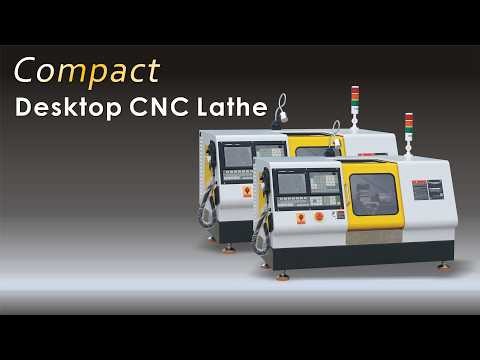 Powerful Desktop CNC Lathe | High Speed Benchtop Turning Machine#cnc #cncmachine #small CNC
