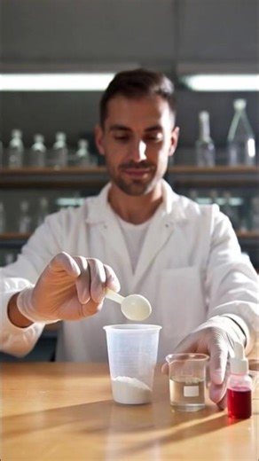 "Simple Science Experiment You Can Do at Home!""Bubbling Reaction Magic – Science is Fun!"