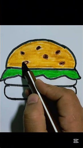 Tasty Sandwich Drawing 🍞✨