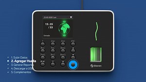 CLK-960_Agregando_huellas_y_generacion_de_reportes