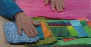 Sewing With Nancy:Art Quilts - Fusible Collage Workshop - Part 1 Season 2500 Episode 2504