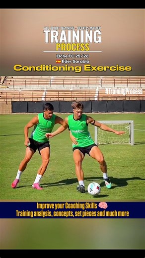 Training Process | Exclusive Football Exercises Everyday 📚🧠 on Instagram: "Strenght and Conditioning by Éder Sarabia Welcome to Training Process You can find there my gallery with: - Training Design and Analysis; - Set Pieces analysis; - Luis Enrique, Vincent Kompany, Enzo Maresca, Hansi Flick, Diego Simeone, Ange Postecoglou and Arne Slot Methodology; - Over 2000 training videos including Conditioning, Shooting, Fun Games e All type of modified Games; If you like game analysis check my galler