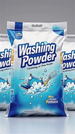 Washing powder packaging bag #packagingbag #washingpowderpackaging #custompouch