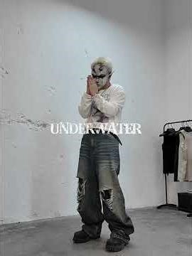 UNDERWATER SEASON-1 Muddy Rip Denim Pants