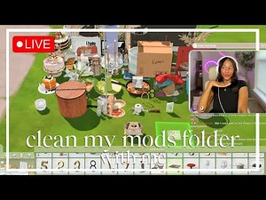 Clean My Mods Folder With Me | The Sims 4 Livestream