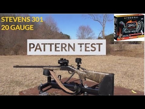 STEVENS 301 20 GAUGE-Federal 3rd DEGREE