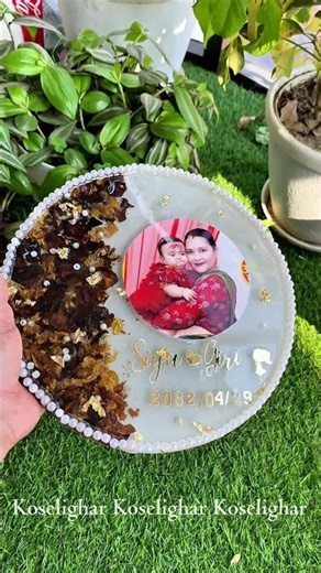 Real flower preservation epoxy Phato frame ❤️ #epoxy #flowers