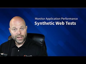 Synthetic web tests - Moving up the stack