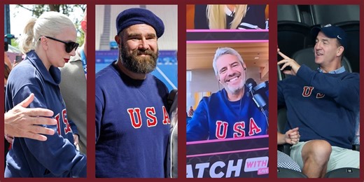 Is This Navy Fleece Sweatshirt the Hottest Piece of Team USA Merch?