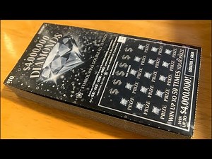 NEW TICKET - MASS LOTTERY - FULL BOOK