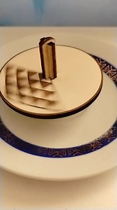 Triangle Grid Kreisel SVG - Optische Täuschung 3D - 3-Schicht-Laserschnittdatei - Etsy.de