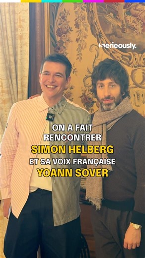 Simon Helberg meets his French voice actor, Yoann Sover!!
