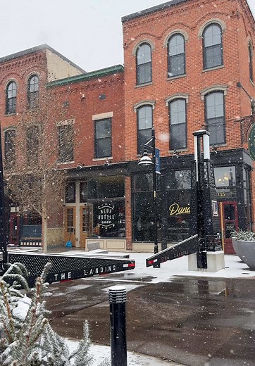 Charming Winter Vibes at The Landing in Fort Wayne