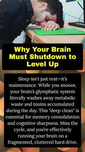 The Hidden Brain Cleanup That Boosts Your IQ