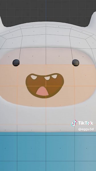 3D Modeling Finn the Human in Blender – Adventure Time