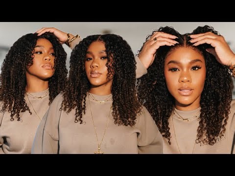 I’m OBSESSED with This Ombre Chestnut Brown Finger Coils Wig 😍 So Gorgeous！| BeautyForeverHair