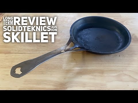 The Ultimate Wrought Iron Skillet (SolidTeknics AUS ION)