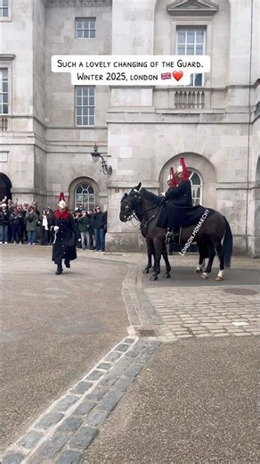 Changing of the Guard... No dismount though... #london #visitlondon