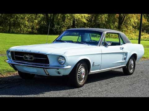 1967 Ford Mustang Hardtop Walk-around Video