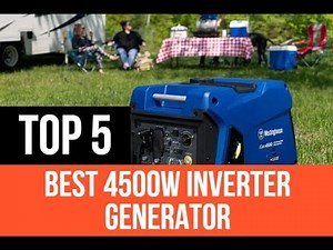 Top 5 Best 4500 Watt Inverter generator 2024