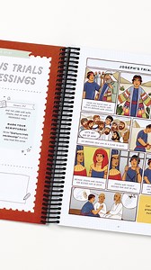 Want to be the best primary teacher ever?! Gift your primary kids the Mighty Kids Old Testament guidebook this Christmas! It brings the scriptures to life with fun activities and colorful illustrations that kids just love. Help make the scriptures click for them next year! 💡🔆 You can find Mighty Kids: An Interactive Old Testament Graphic Novel by the Red Headed Hostess at Deseret Book, in-store and online. | Deseret Book