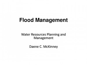 Flood Management - SlideServe