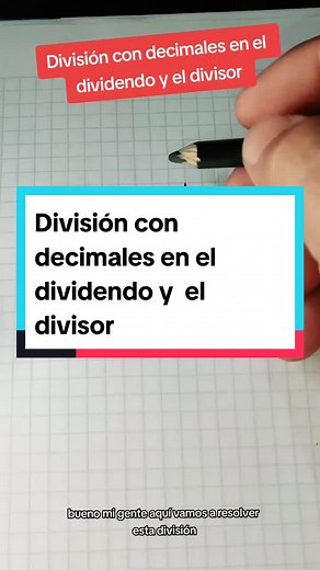 División con decimales: Aprende a resolver 40 ejemplos