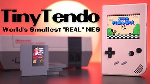 Making The World’s Smallest NES With REAL Nintendo Hardware #TinyTendo