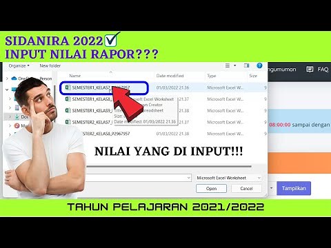 The Correct Way to Input Sidanira Report Card Grades for 2022!!! Part 03